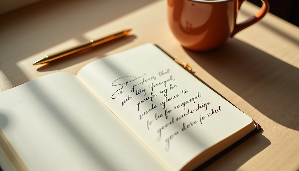 Healing Through Words: Nurturing Your Soul with Writing