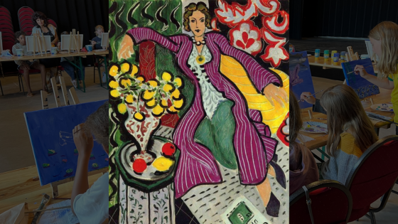 Schilderworkshop van Cristina Vaudo