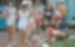 Mary Decker fell after clipping Zola Budd's heel during the 3000-meter run in the '84 Olympics.