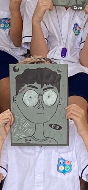 Student art from Si Ri Panya News Highlights issue 27
