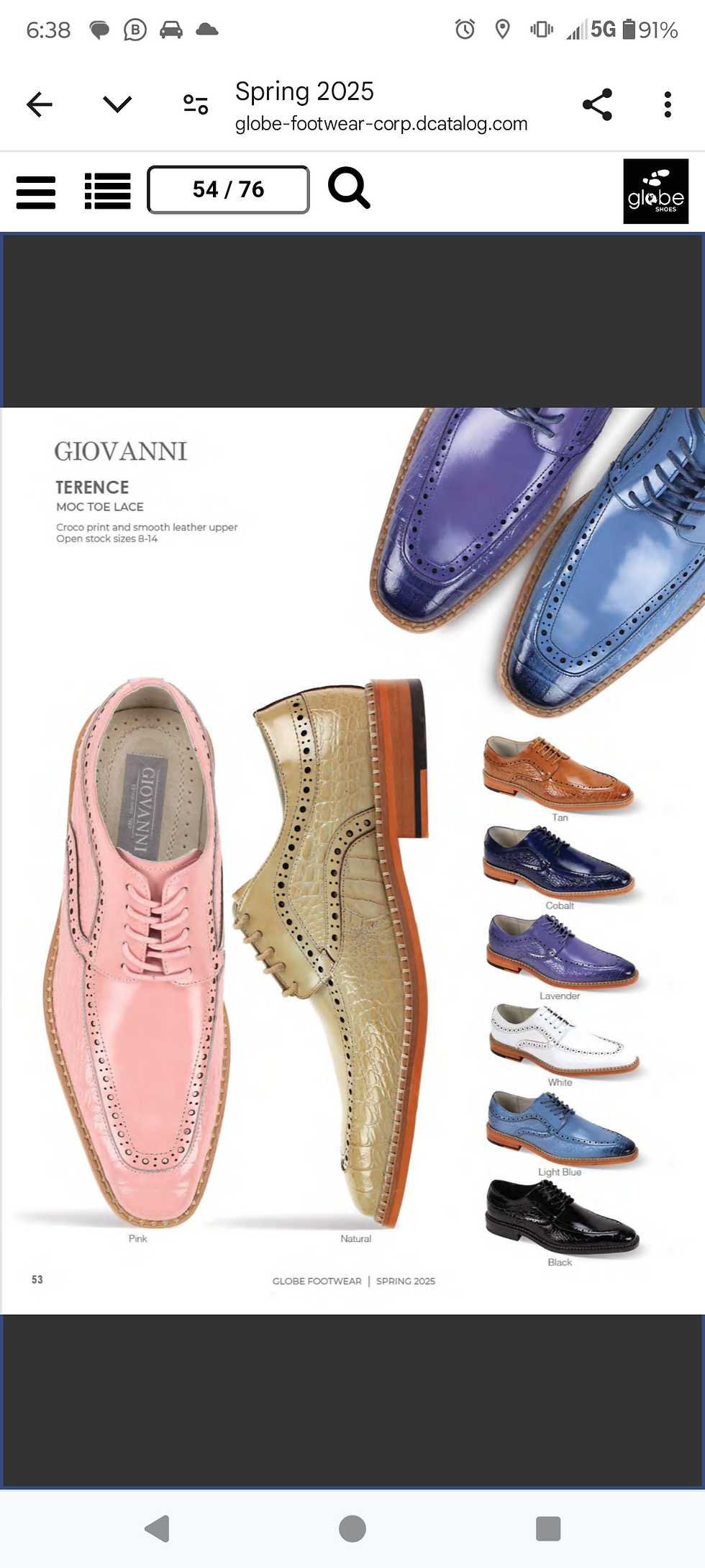 Thumbnail: Men's dress shoes start at 39.95 till159.95