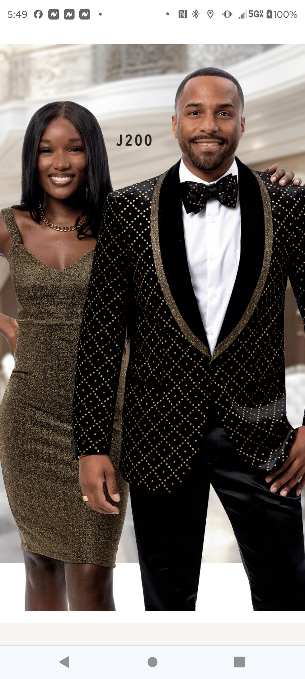 Thumbnail: Men's dress suits