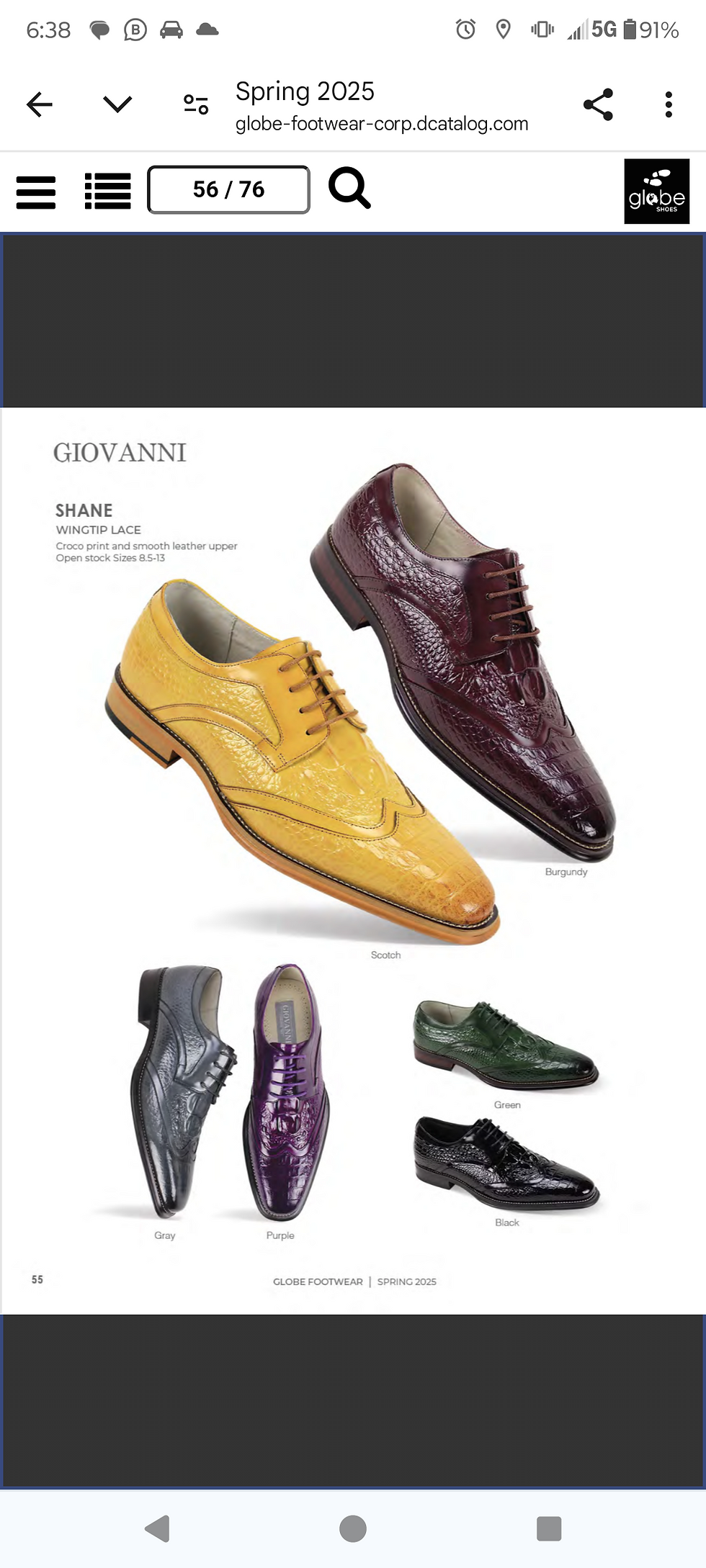 Thumbnail: Men's dress shoes start at 39.95 till159.95