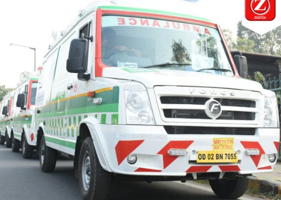 Ziqitza Rajasthan : Advanced Life Support Ambulance.
