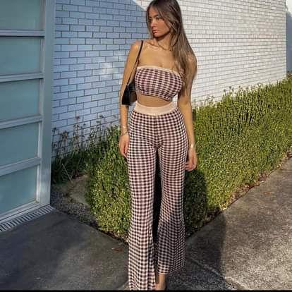 tube tops and trouser