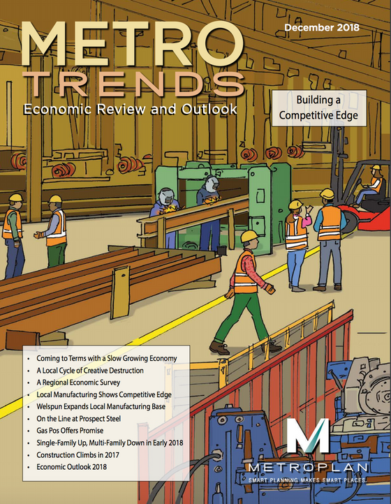 "Gas Pos Offers Promise", Article in Metroplan's Metrotrends: Economic Review and Outl