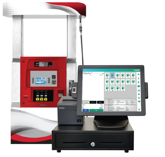 EMV Gas Pumps With Gas Pos