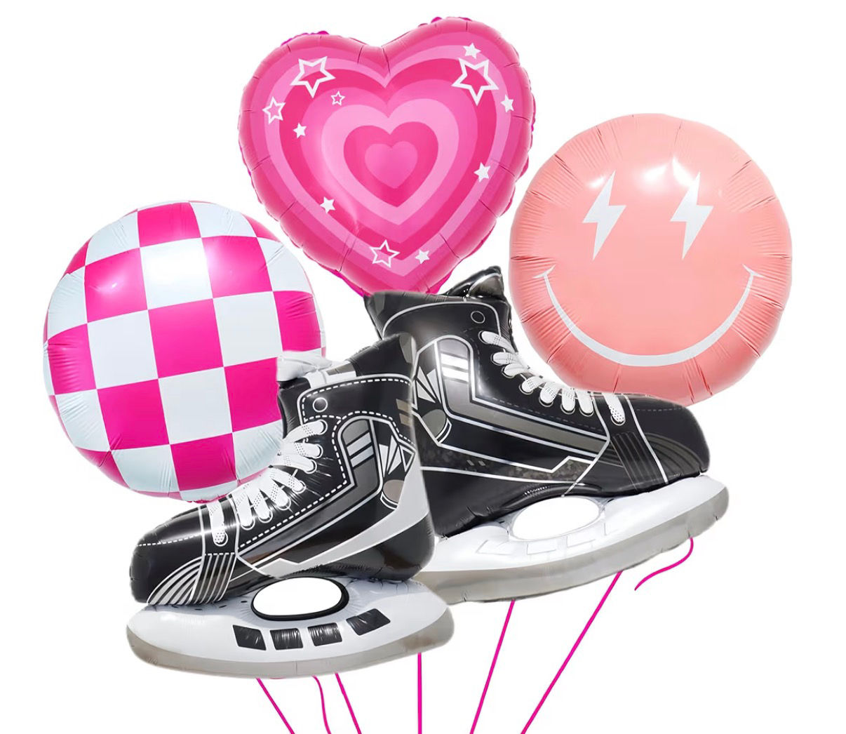Ice skate Balloon Bouquet 