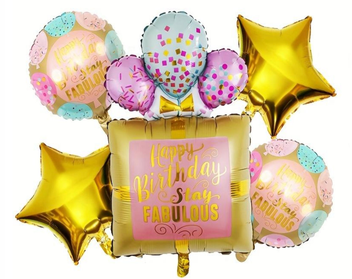 Fabulous Happy Birthday Gift Balloon Bouquet