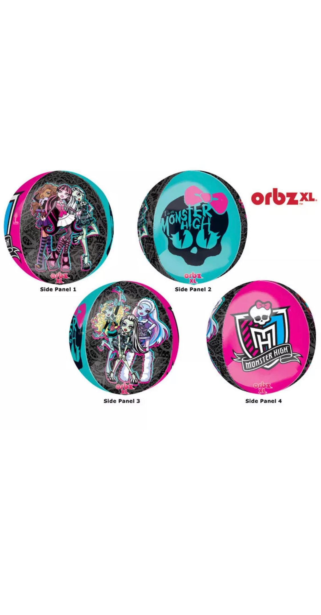 Monster High 4 Sided Orbz