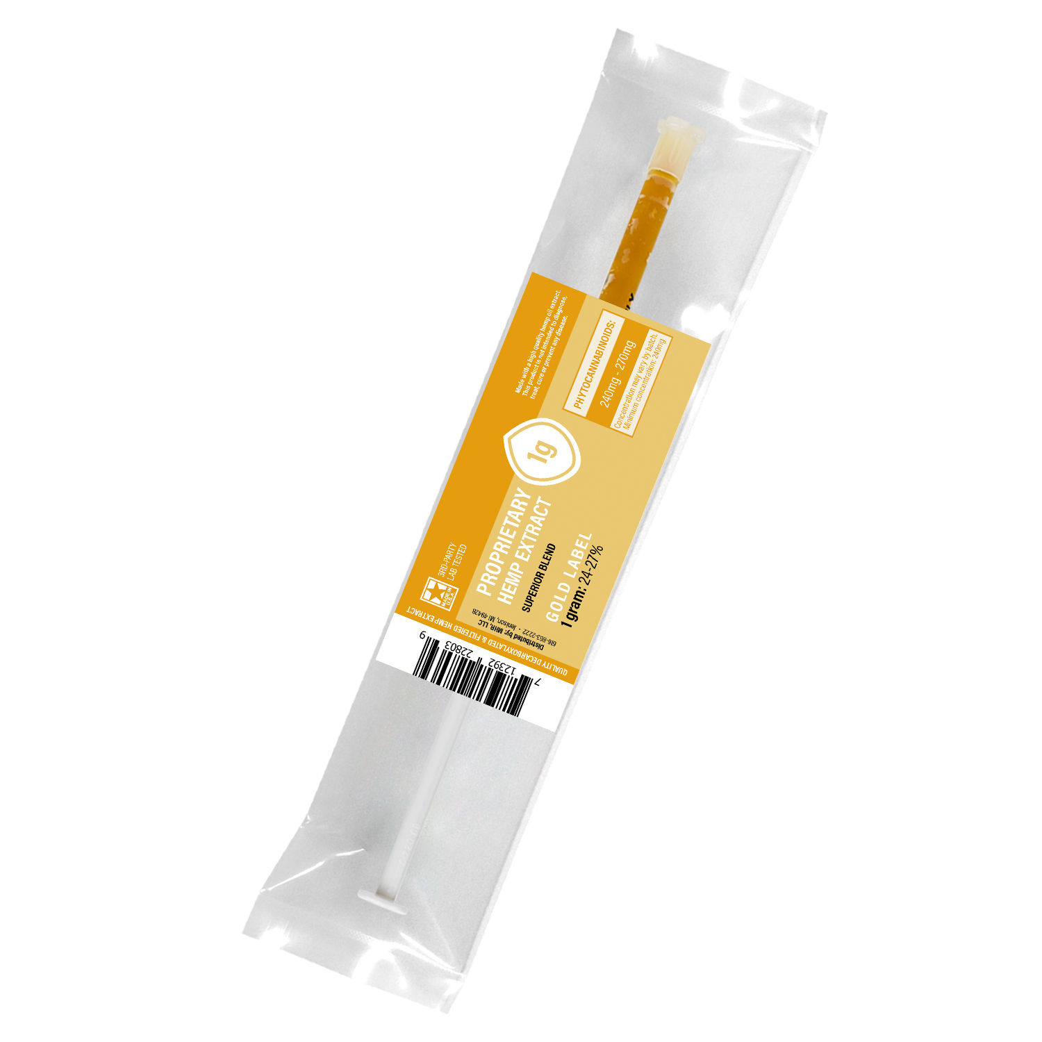 HEMP OIL CONCENTRATES: GOLD LABEL