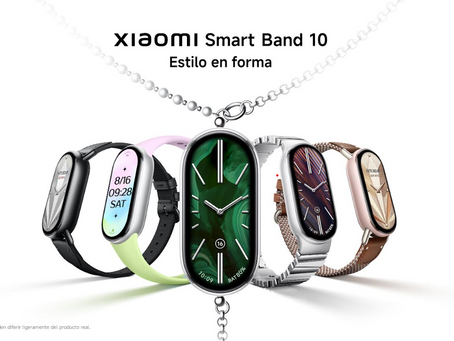 Xiaomi Smart Band 10: Tecnología, comodidad y moda