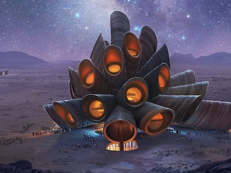 AlUla Manara: un observatorio astronómico que parece sacado de ciencia ficción 