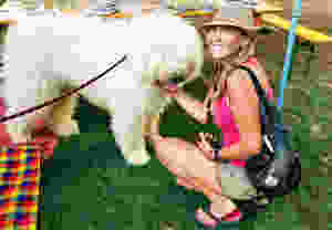 Masha with a Hungarian Komodore