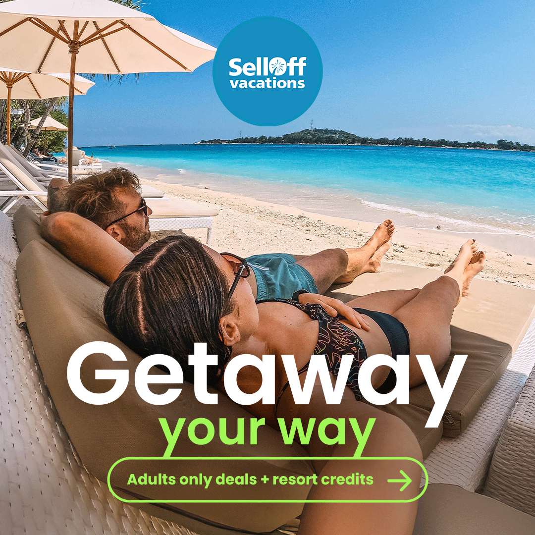 A Collection of SellOff Vacations Online Banner Ads