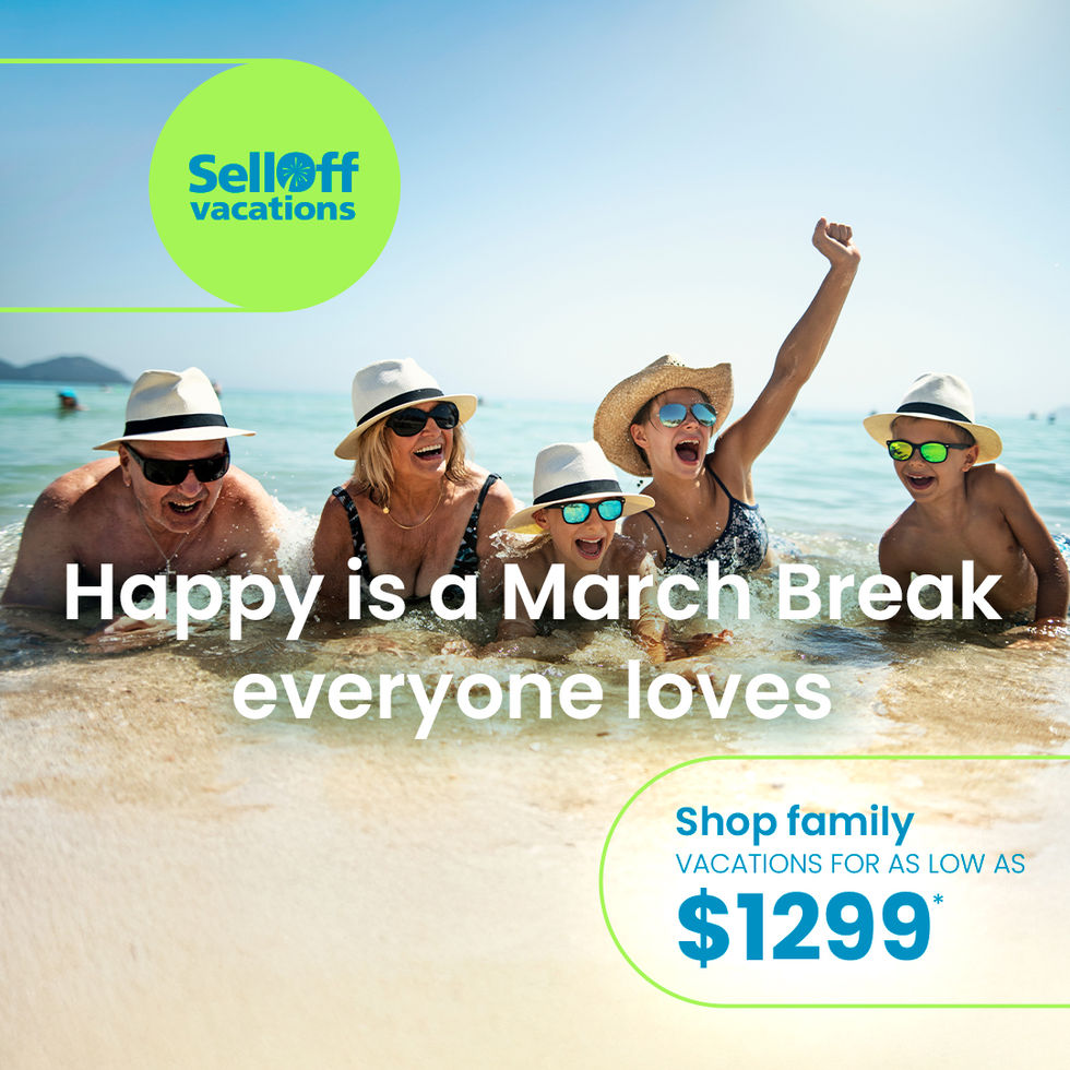 A Collection of SellOff Vacations Online Banner Ads