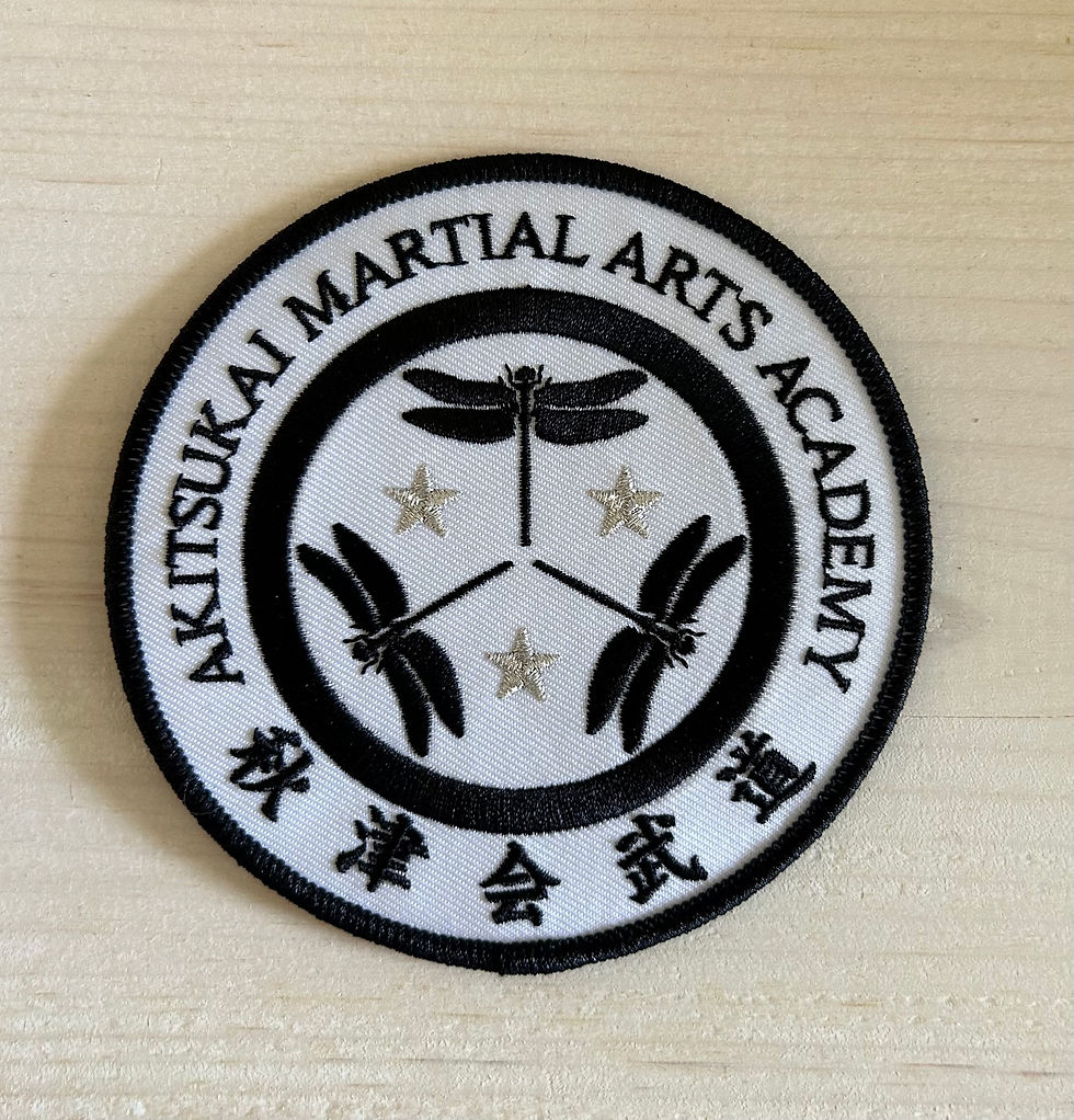 Morale Patch Embroidered Akitsukai Martial Arts