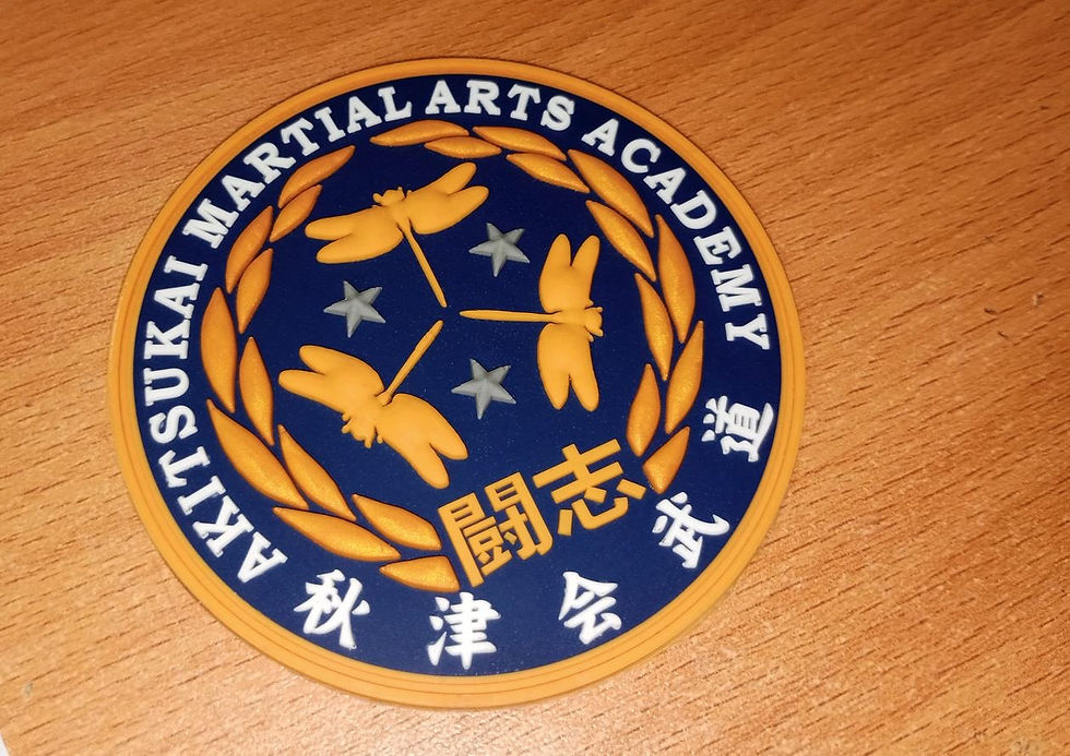 PVC Morale Patch Akitsukai Martial Arts