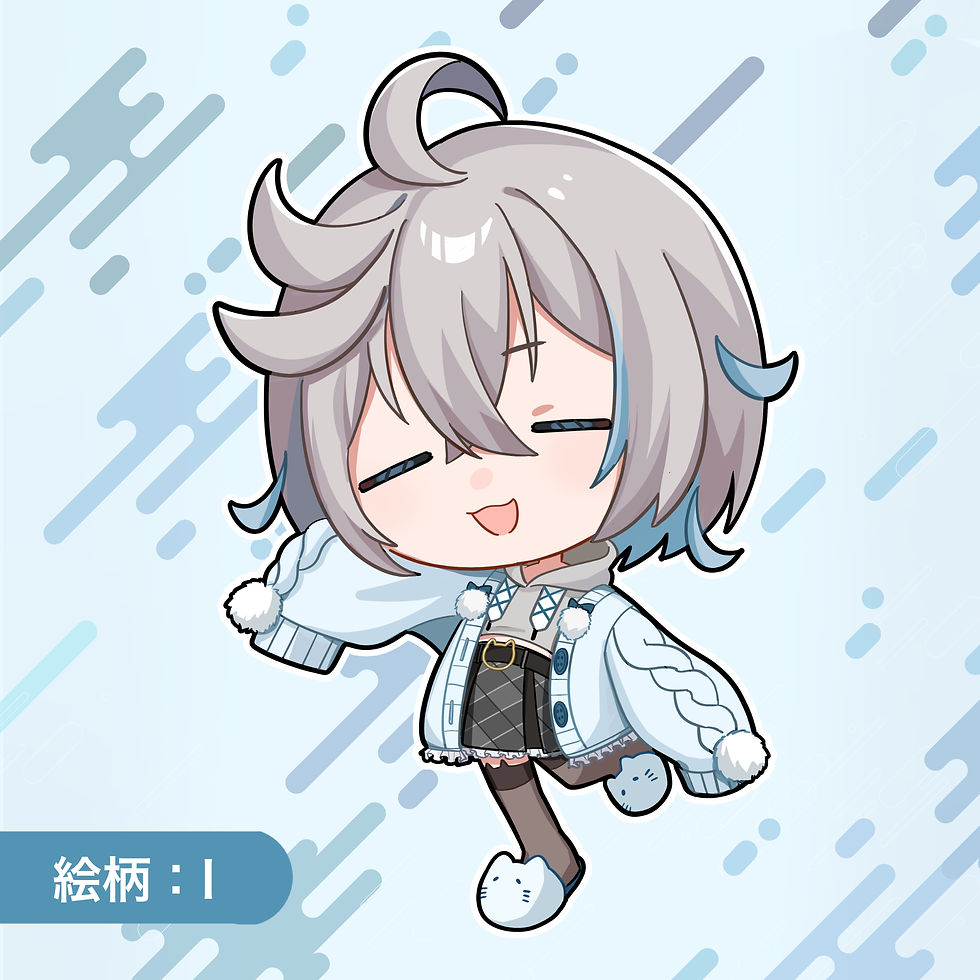 サムネイル： VTuber『のん』｜直筆サイン付き描き下ろしグッズ3点セット
