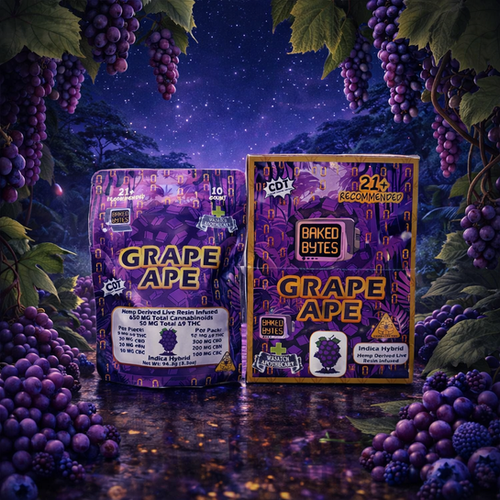 Grape Ape (10ct) - Baked Bytes | The Wasatch Apothecary LLC