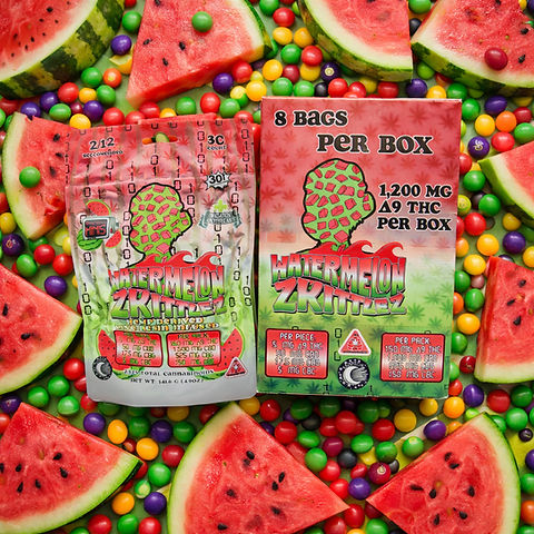Watermelon Zkittlez (30ct) - Baked Bytes Minis | The Wasatch