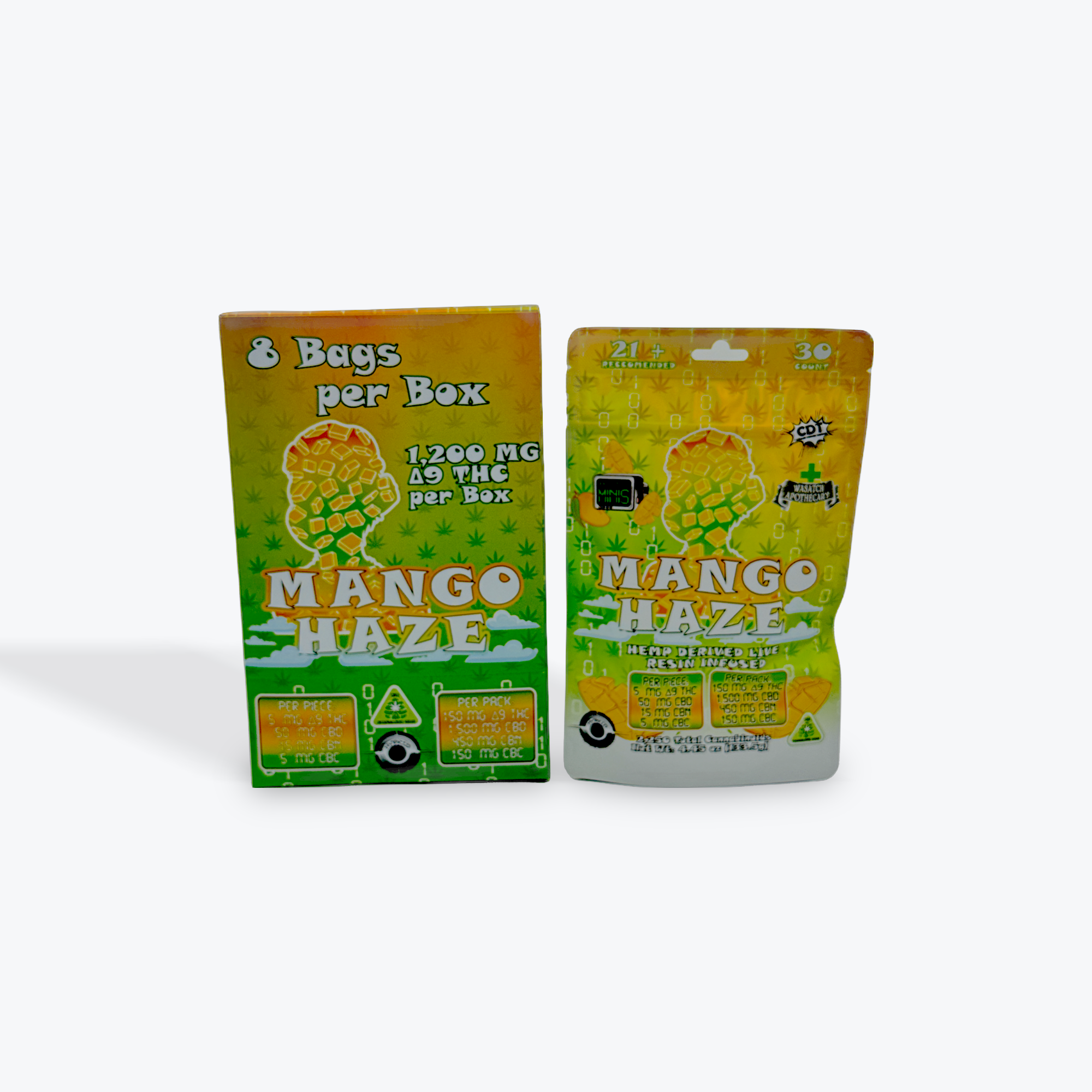 Mango Haze (30ct) - Baked Bytes Minis