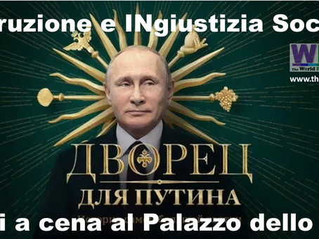 NAVALNY, IL NOVICHOK, LA RUSSIA ED IL PALAZZO DELLO ZAR.