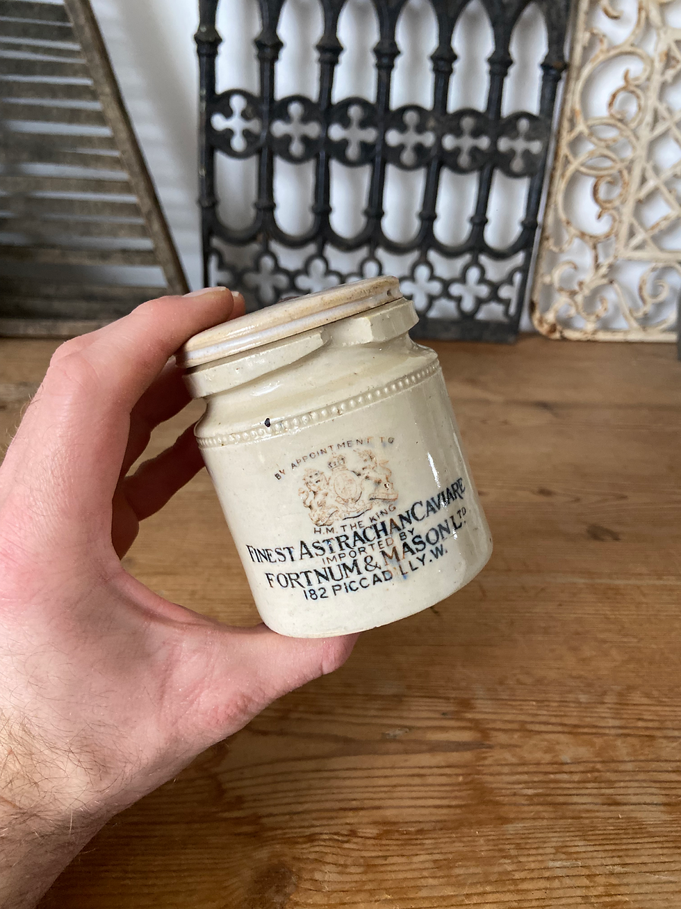 Thumbnail: Fortnum & Mason Finest Astrachan Caviar stoneware pot with lid