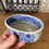 Thumbnail: Victorian Willow pattern oval potted meat pot