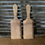 Thumbnail: Antique treen butter pat paddles