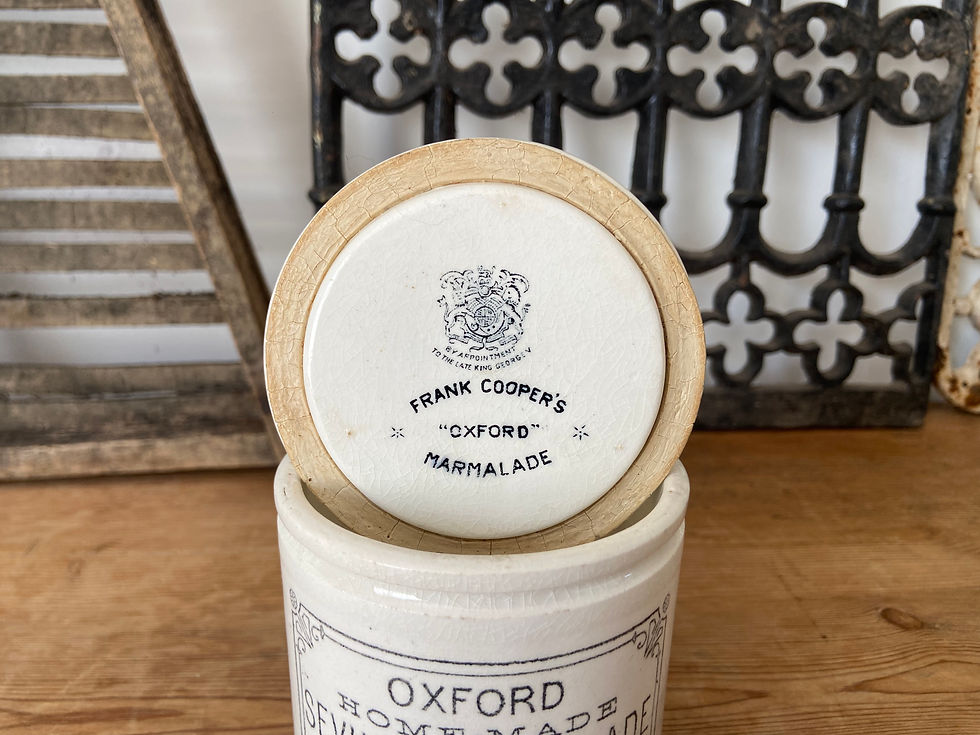 Thumbnail: Frank Cooper Oxford Marmalade pot with lid
