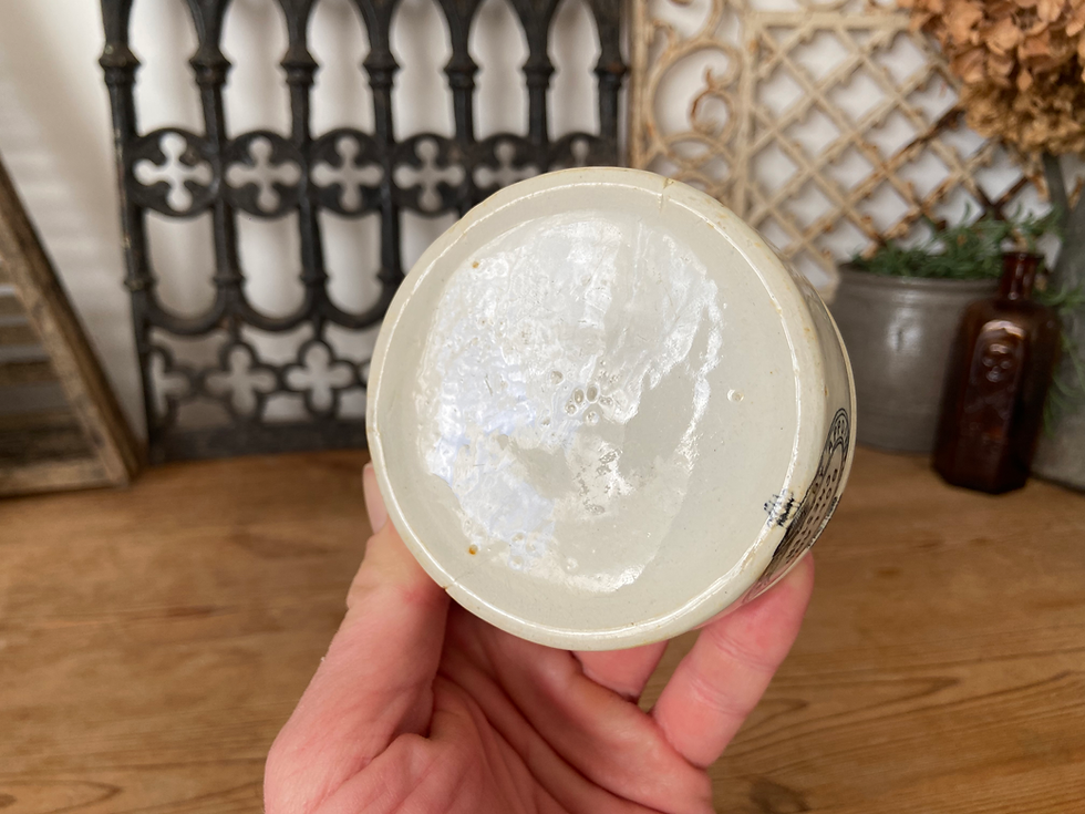 Thumbnail: Edwardian white ironstone potted Beef pot - Bolland, Chester