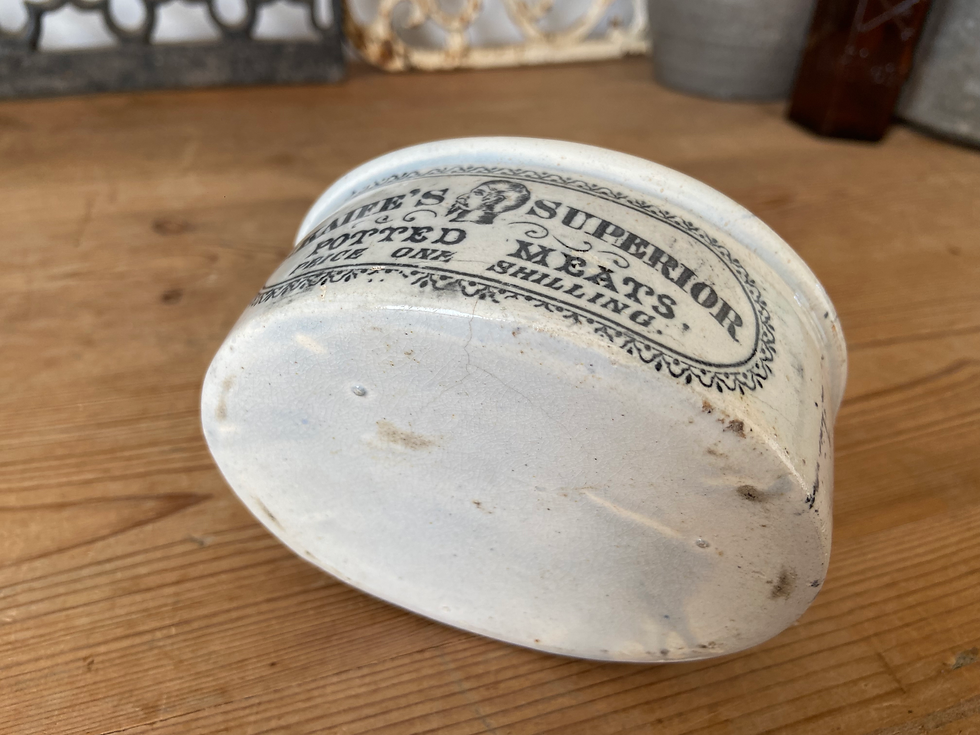 Thumbnail: Antique Skaife’s Superior Potted Meat’s pot