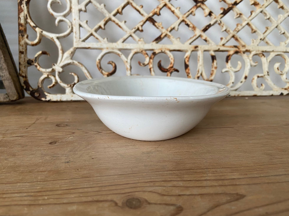 Thumbnail: Antique ironstone pie dish - Fanconi & Co. Boscombe Arcade