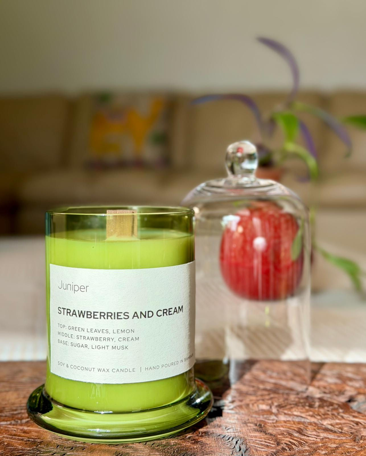 Strawberries and Cream Candle
