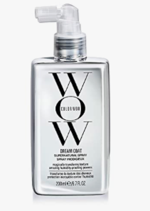 Color Wow Dream Coat Supernatural Spray – Multi award winning anti frizz spray keeps hair frizz free for days no matter the weather with moisture repellant anti humidity technology; glass hair results