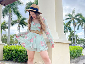 Floral Rompers for Spring