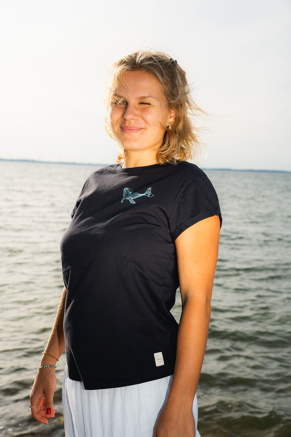 Thumbnail: Wal T-Shirt navy Damen
