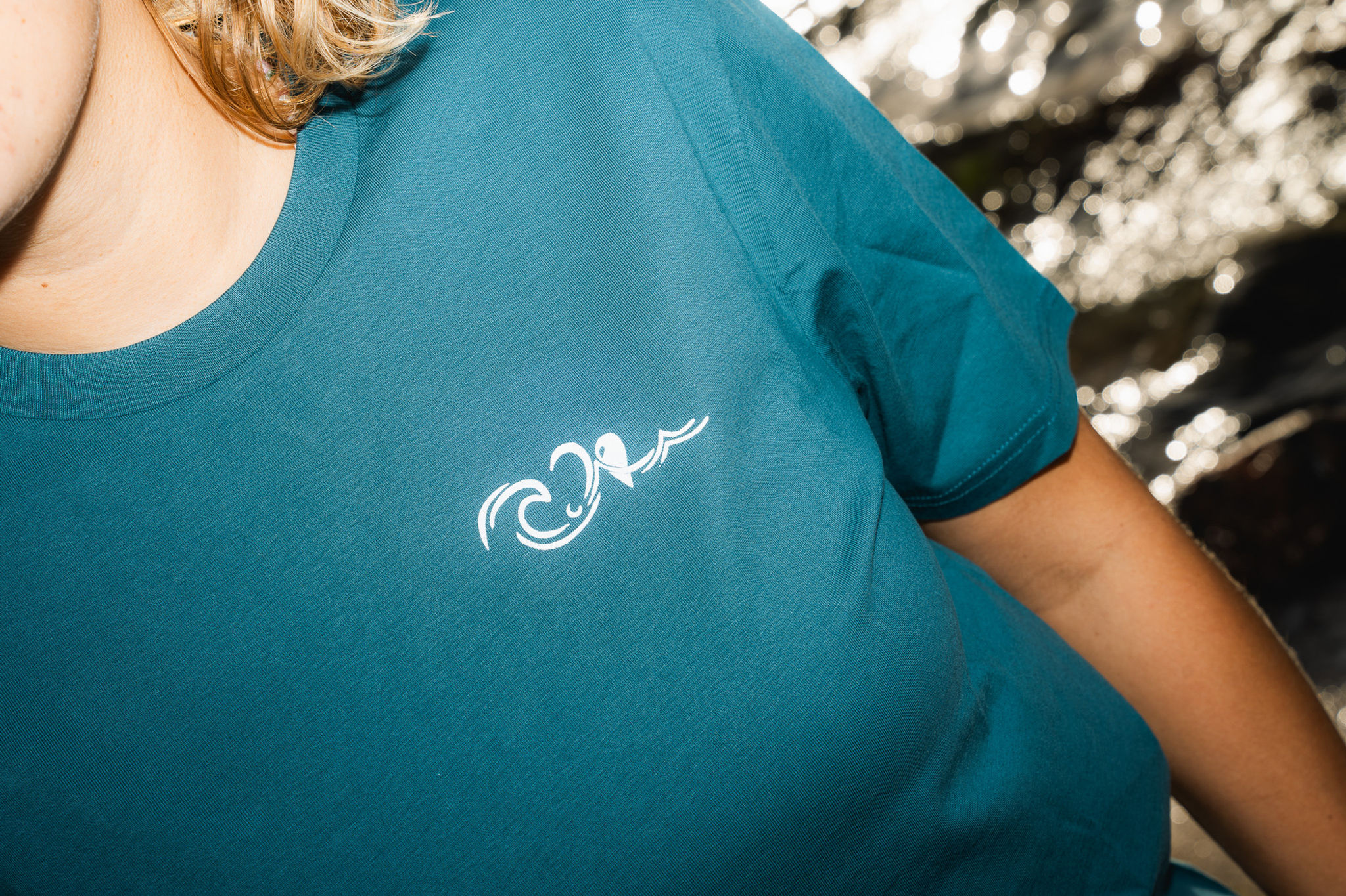 Waves petrol Unisex T-shirt