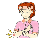 ひじの痛み