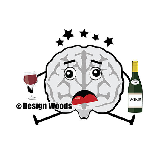 Funny Brain Character
