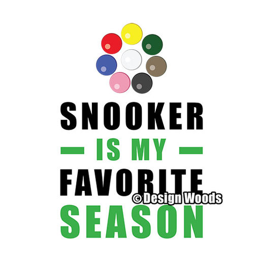 Funny Sport Design - Snooker