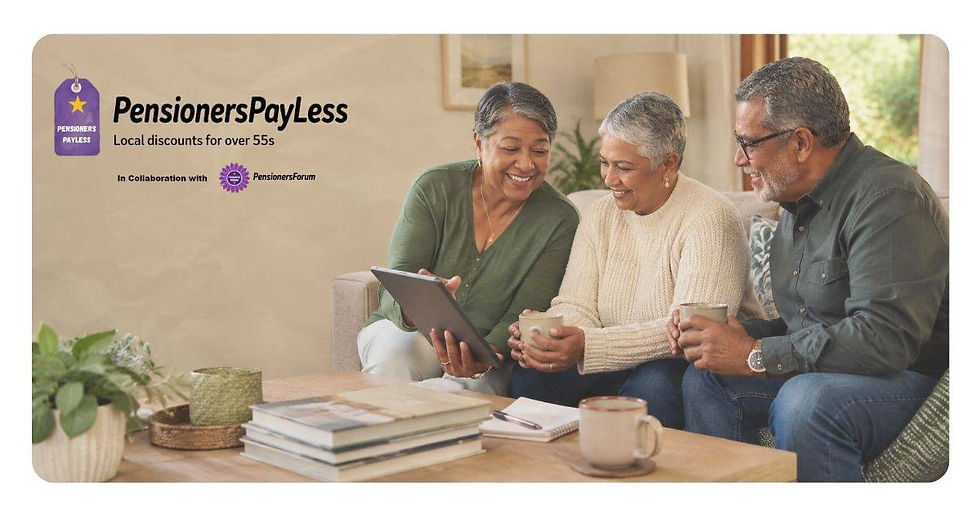 Pensioners enjoying a hidden gem