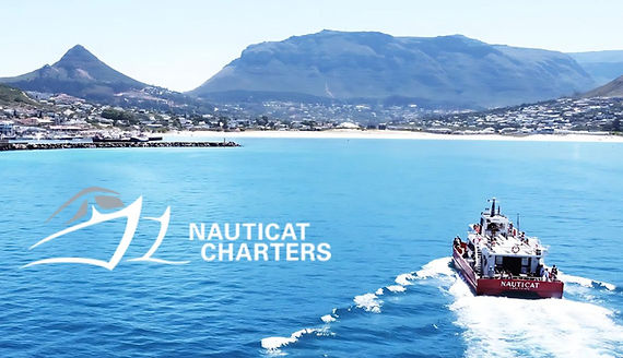 A Nauticat Charters boat on the ocean.