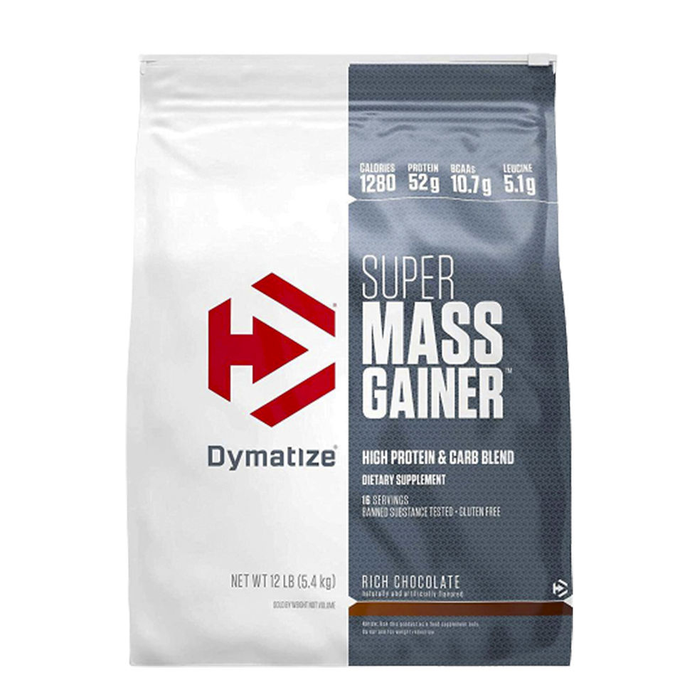 SUPER MASS GAINER, Chocolate, Dymatize