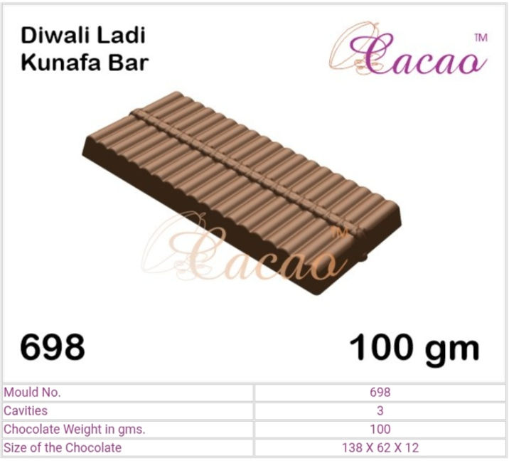 Cacao Mold No. 698