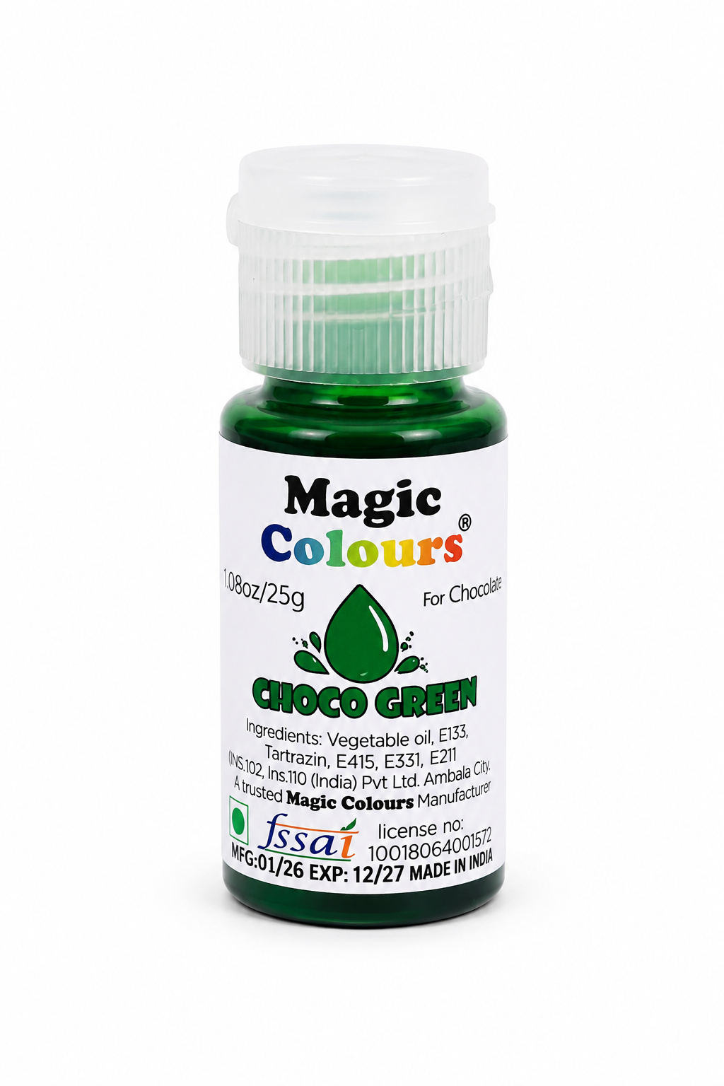 Choco Gel Green Color