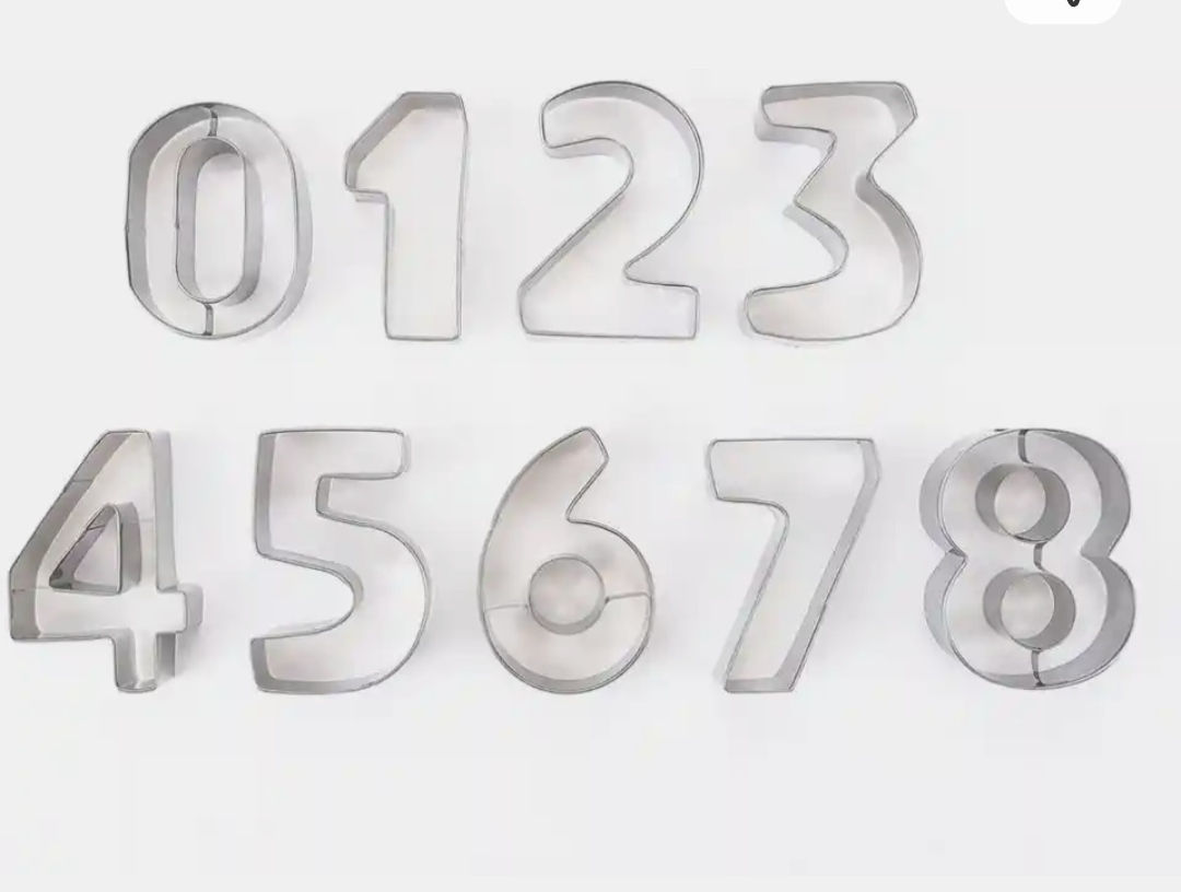 Number Cutter Steel 2"