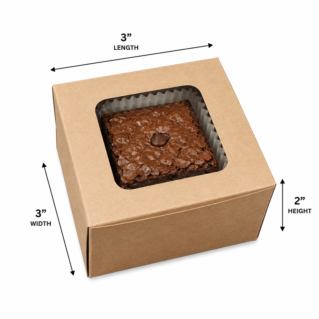 1 Brownie Box -10 pc