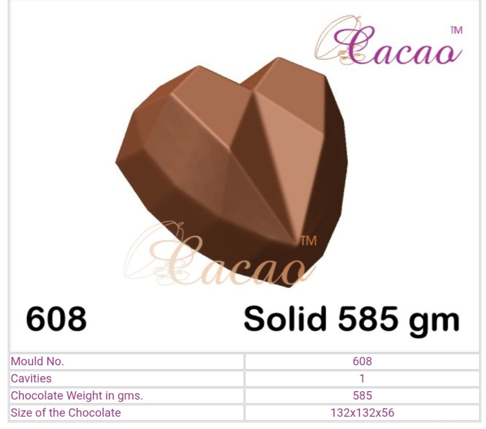 Cacao Mold No. 608